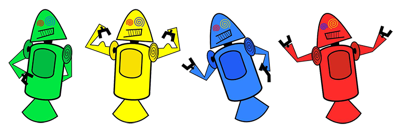 primeiro mascotes android